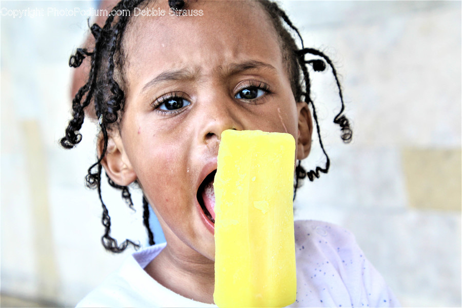 Person, Human, Ice Pop, Finger