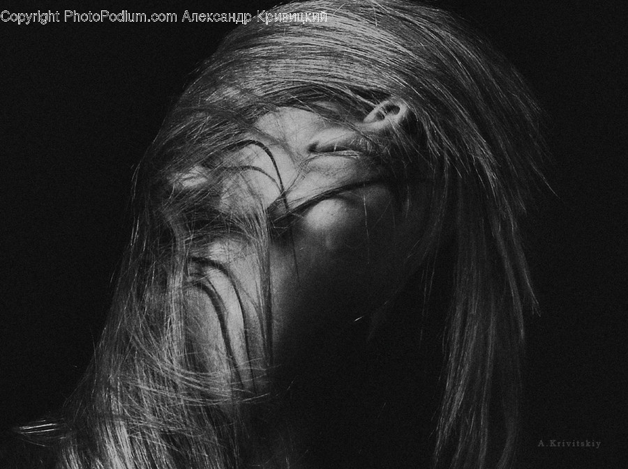 Face, Human, Person, Female, Head