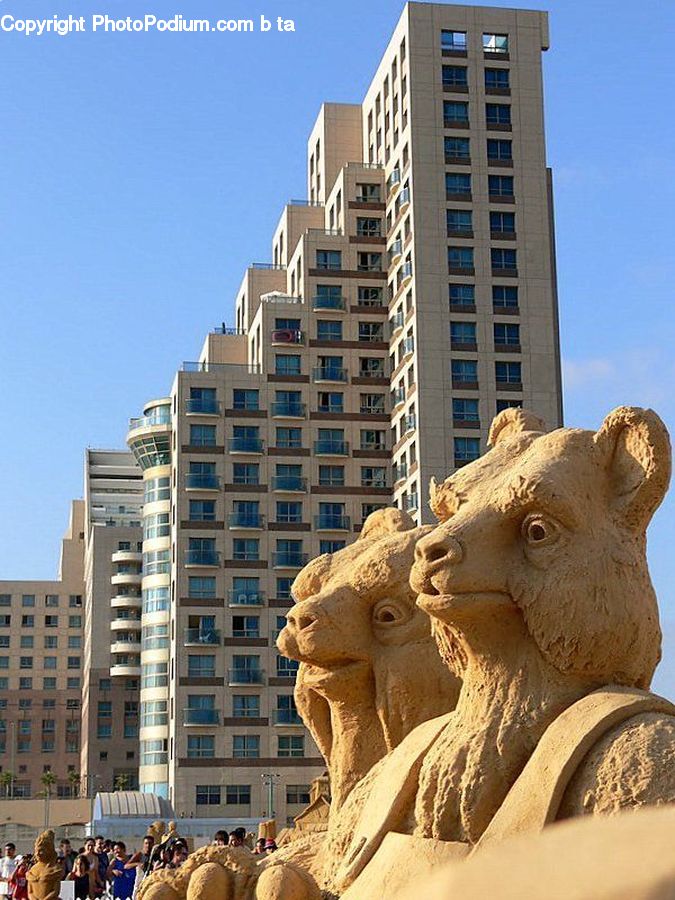 Art, Sculpture, Statue, Gargoyle, Building, Housing, Outdoors