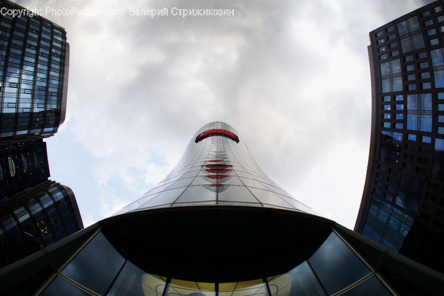 Building, Architecture, Tower, Handrail, Banister