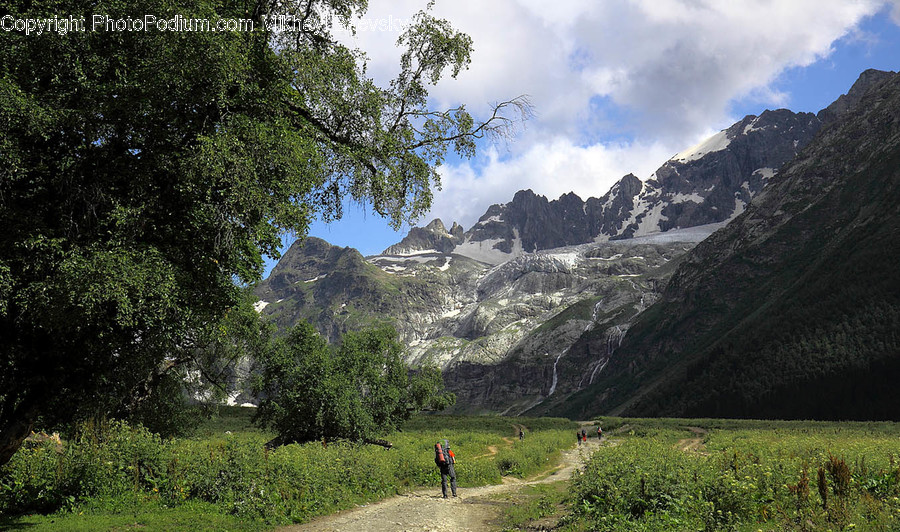 Nature, Outdoors, Mountain, Mountain Range, Person