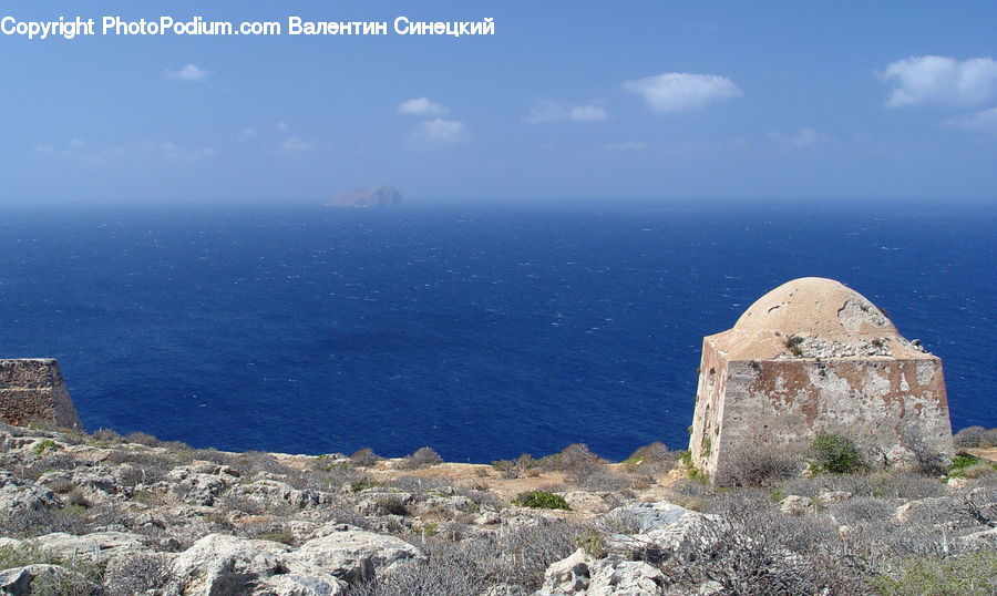 Castle, Fort, Tomb, Bunker, Rock, Ruins, Building