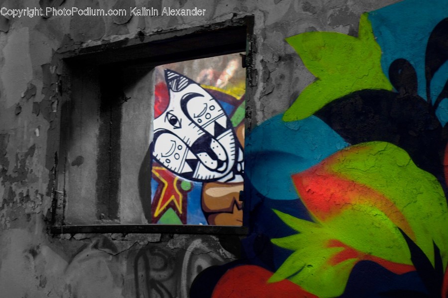 Art, Mural, Painting, Graffiti, Wall