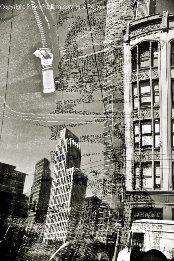 Office Building, Building, Construction, Urban, Town