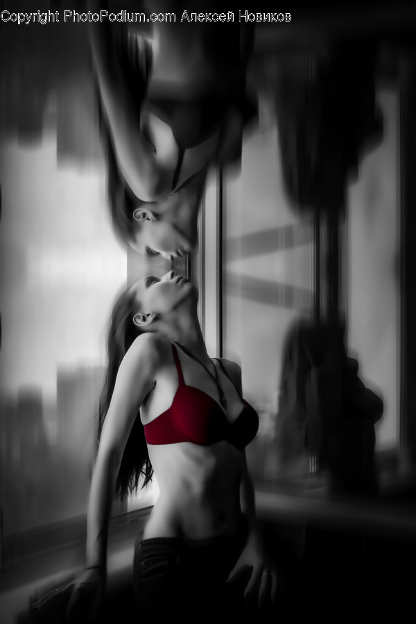 Apparel, Clothing, Lingerie, Underwear, Person