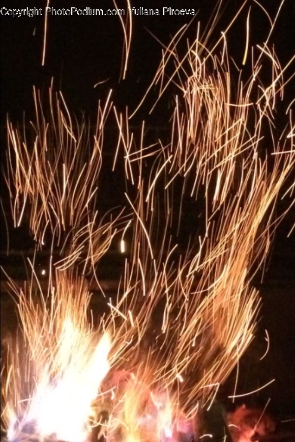 Flame, Bonfire, Fire, Nature, Outdoors