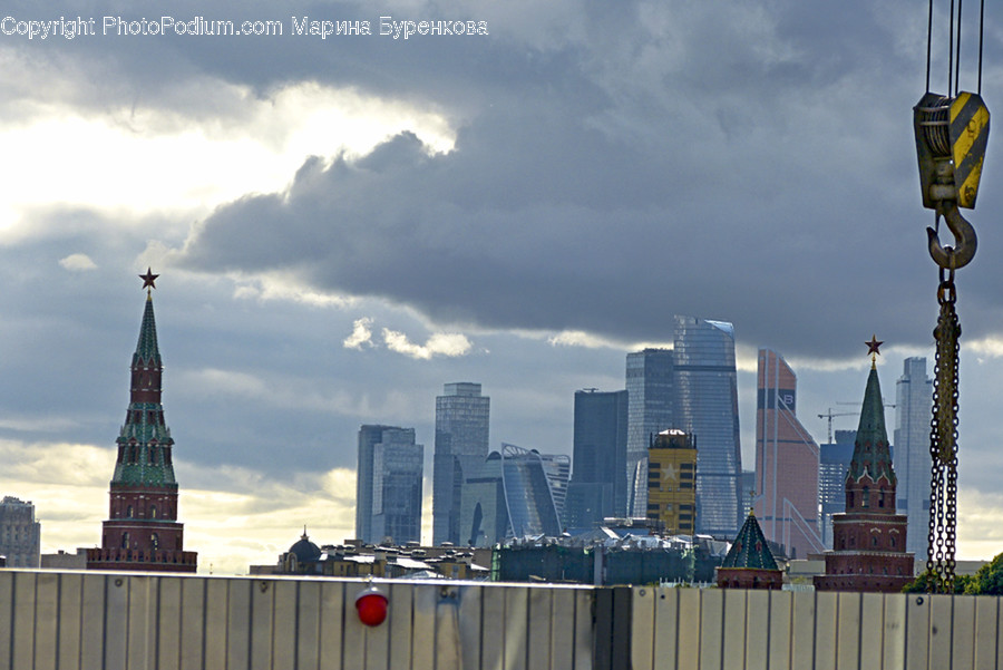 Building, Metropolis, City, Urban, Town