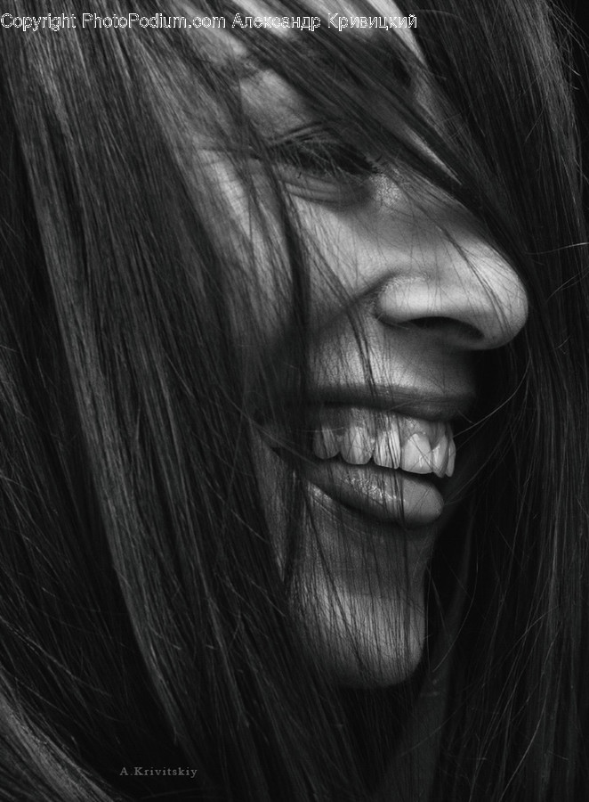 Human, Face, Person, Smile, Lip