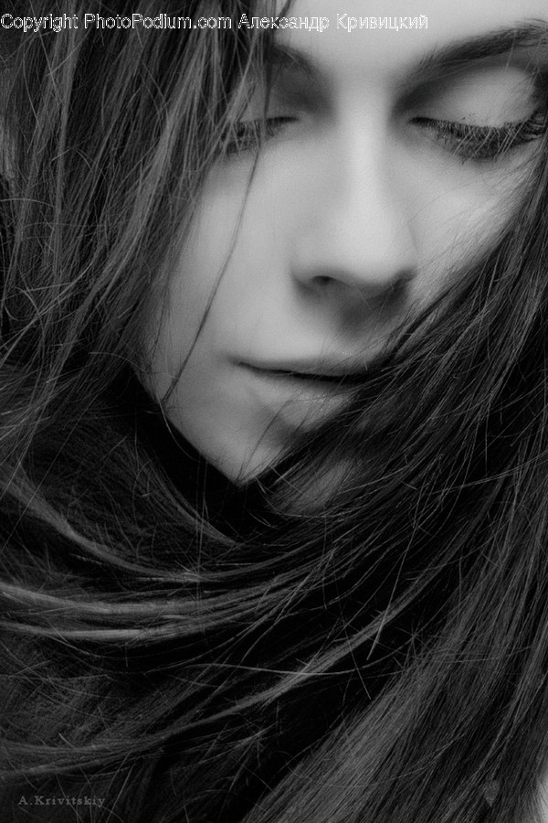 Person, Face, Human, Hair, Female