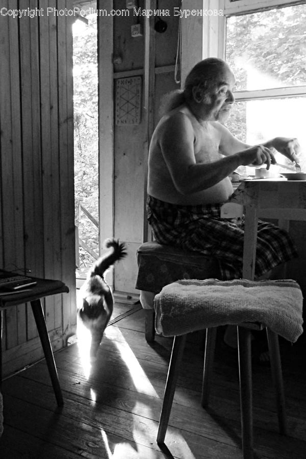 Person, Human, Furniture, Chair, Sitting