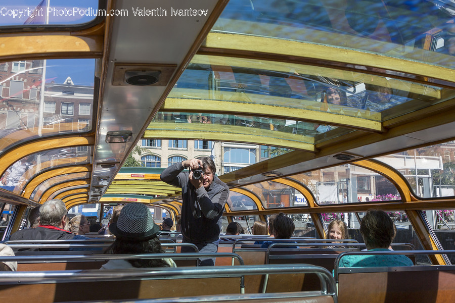 Human, Person, Sitting, Transportation, Bus
