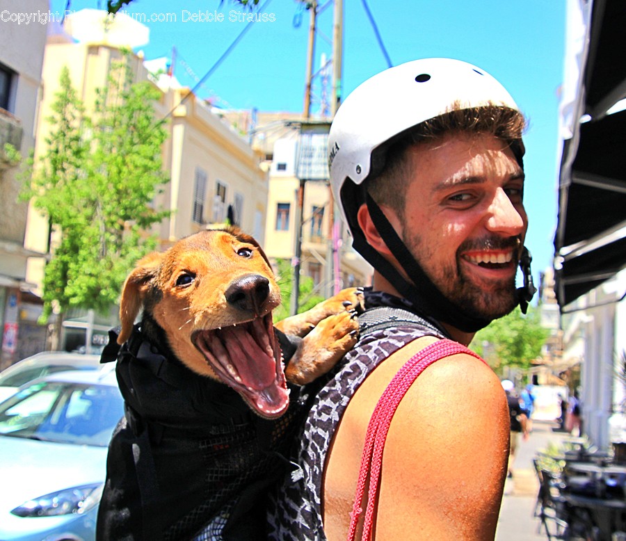 Clothing, Helmet, Apparel, Human, Person