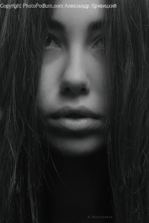Person, Face, Human, Hair, Black Hair