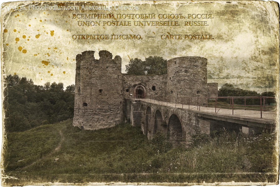 Building, Architecture, Castle, Fort, Moat