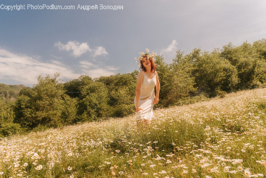 Apparel, Clothing, Field, Outdoors, Grassland