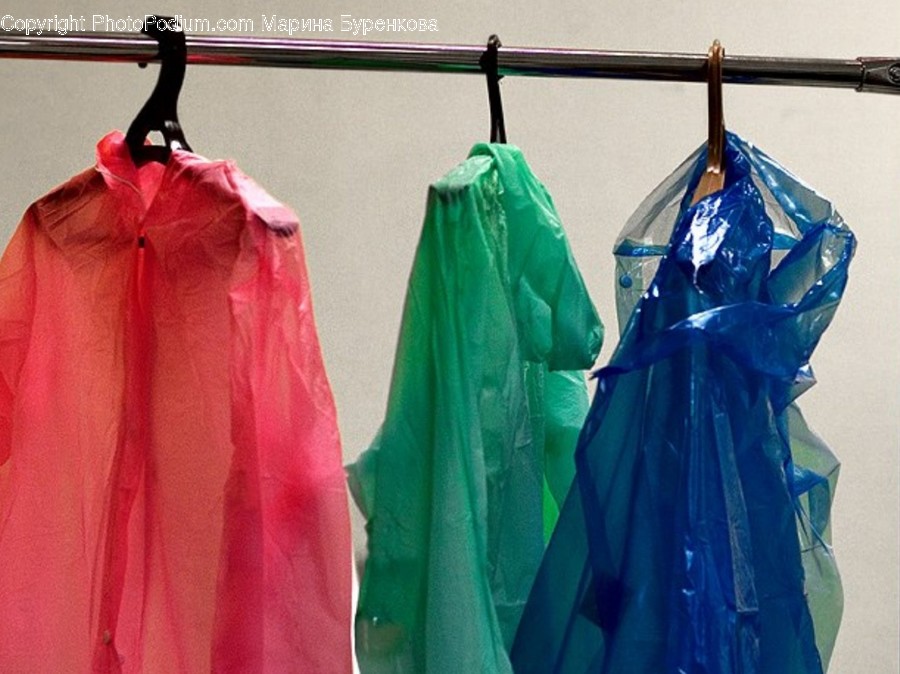Clothing, Apparel, Coat, Raincoat, Indoors