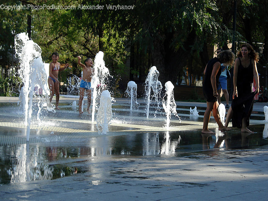 Water, Human, Person, Fountain