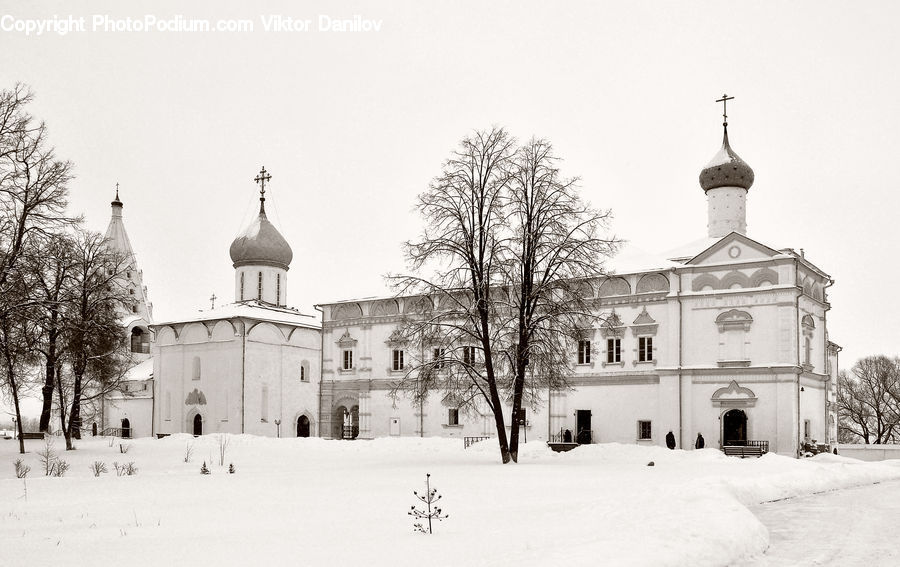 Architecture, Church, Worship, Building, Housing, Villa, Downtown