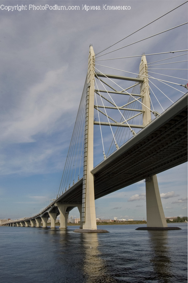 Building, Bridge, Road, Freeway, Urban
