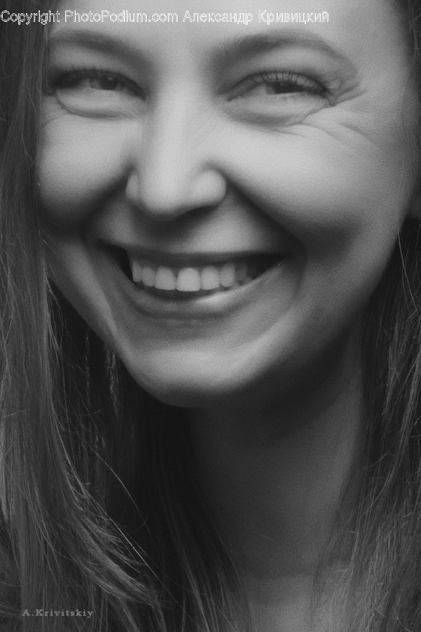 Smile, Person, Face, Human, Laughing