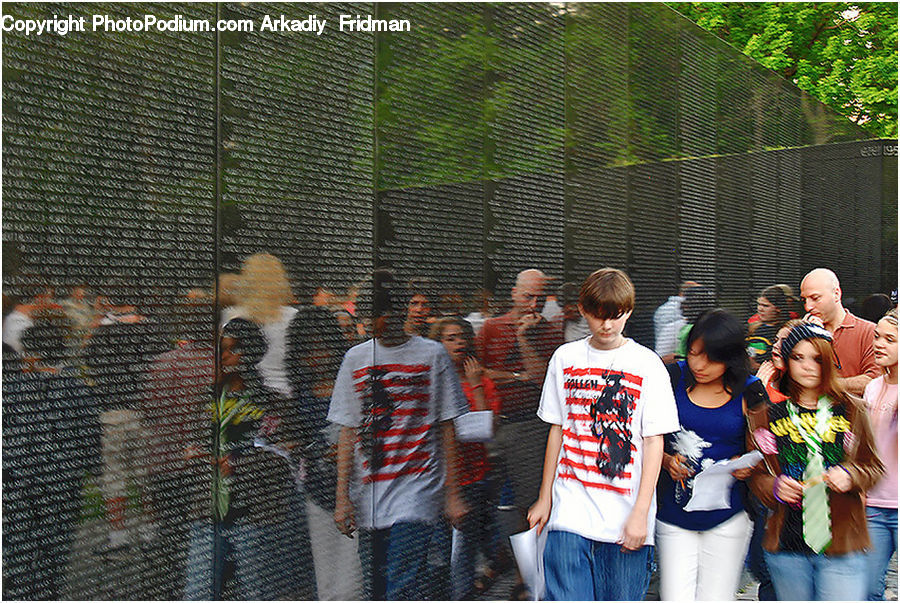 People, Person, Human, Brick, Clothing, Shirt, Crowd