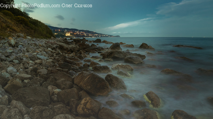 Promontory, Walkway, Path, Rubble, Sleeve