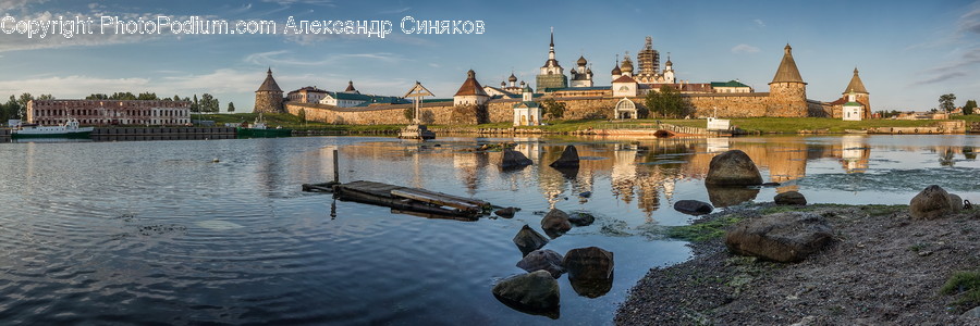 Water, Architecture, Castle, Building, Dome