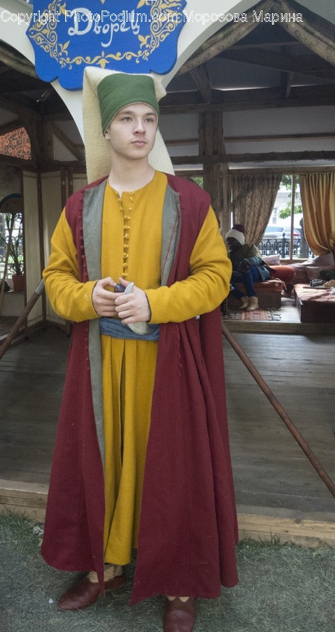 Apparel, Clothing, Person, Human, Cloak