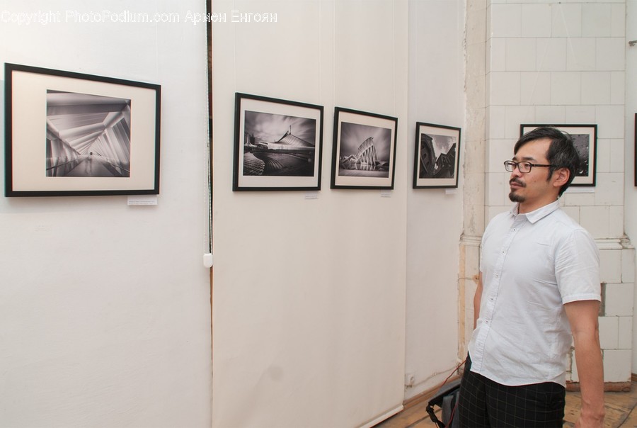 Art, Art Gallery, Person, Human, Apparel