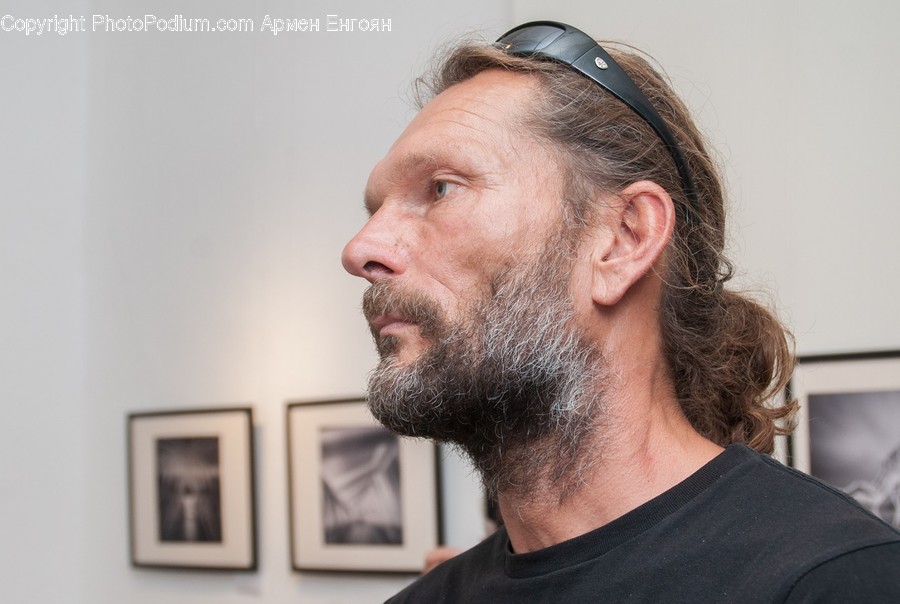 Person, Human, Face, Beard, Accessory
