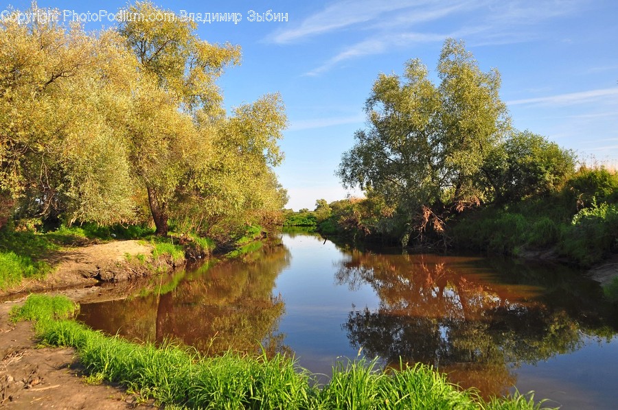 Water, Outdoors, Nature, Land, Canal