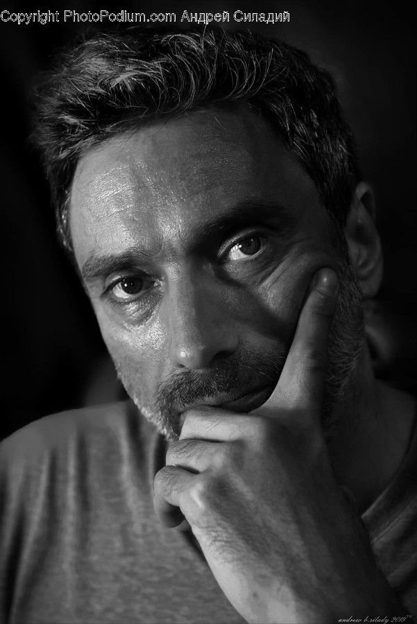 Face, Person, Human, Beard, Finger