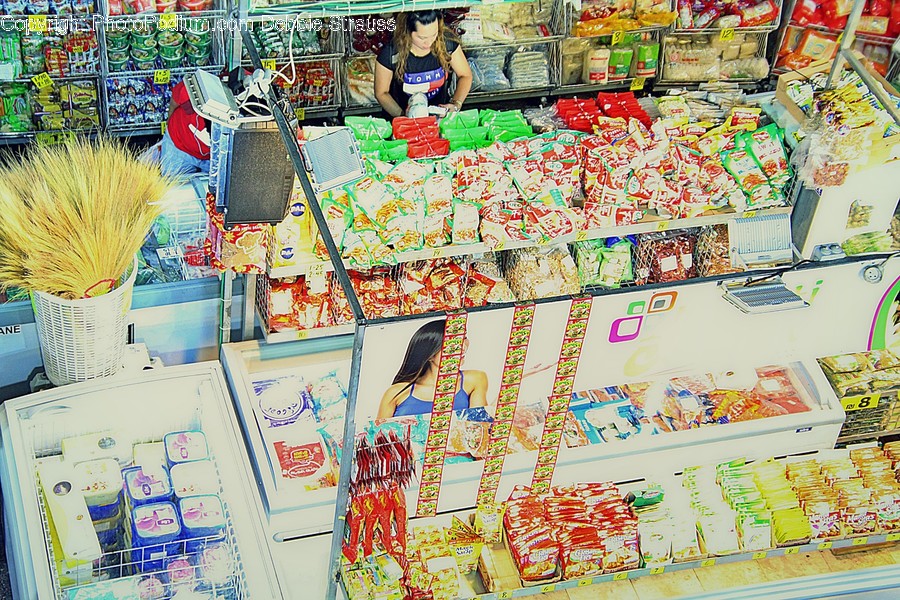 Human, Person, Market, Food, Candy