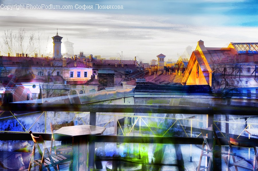 Building, City, Metropolis, Urban, Town