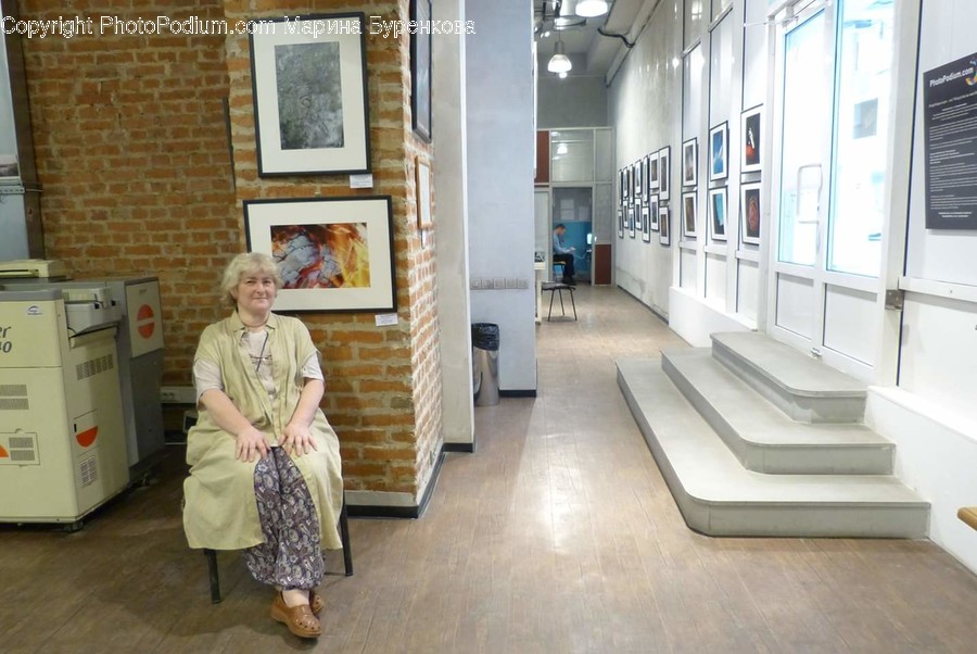 Art, Art Gallery, Human, Person, Clothing