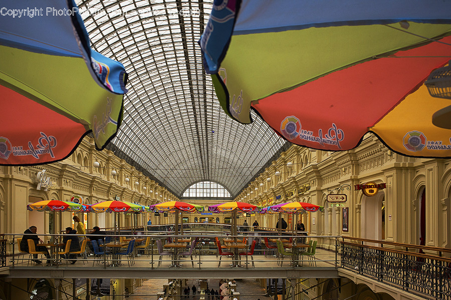 Banister, Handrail, Shop, Shopping Mall, Human