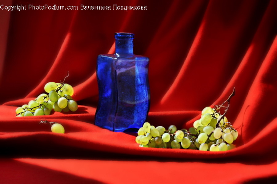 Plant, Grapes, Fruit, Food, Jar