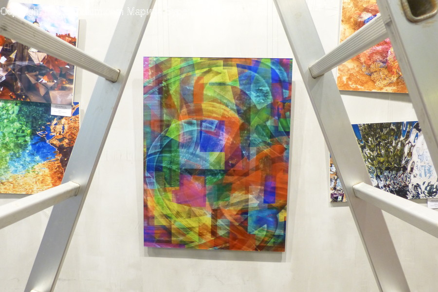 Canvas, Art, Modern Art, Paint Container