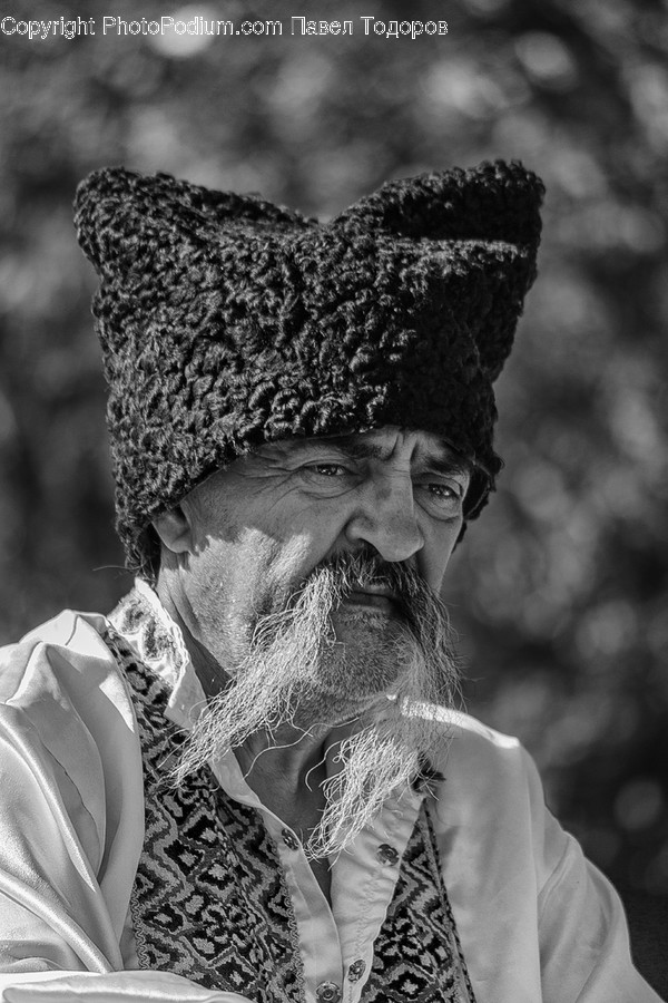 Human, Face, Person, Beard, Scarf