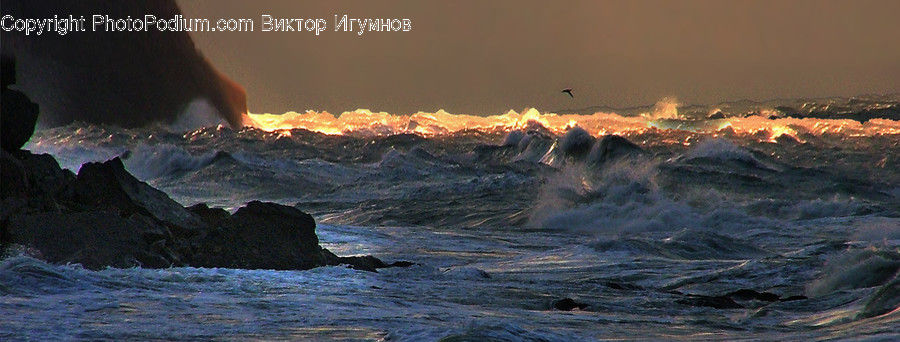 Ocean, Sea, Nature, Outdoors, Water