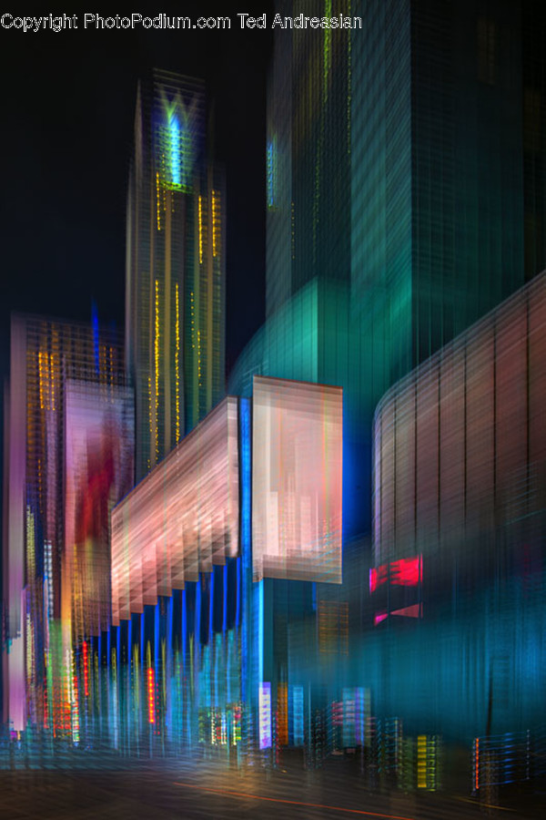 Urban, City, Town, Building, High Rise