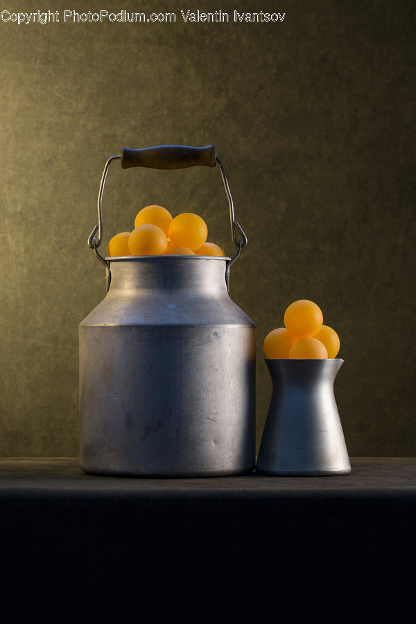 Tin, Can, Milk Can, Plant