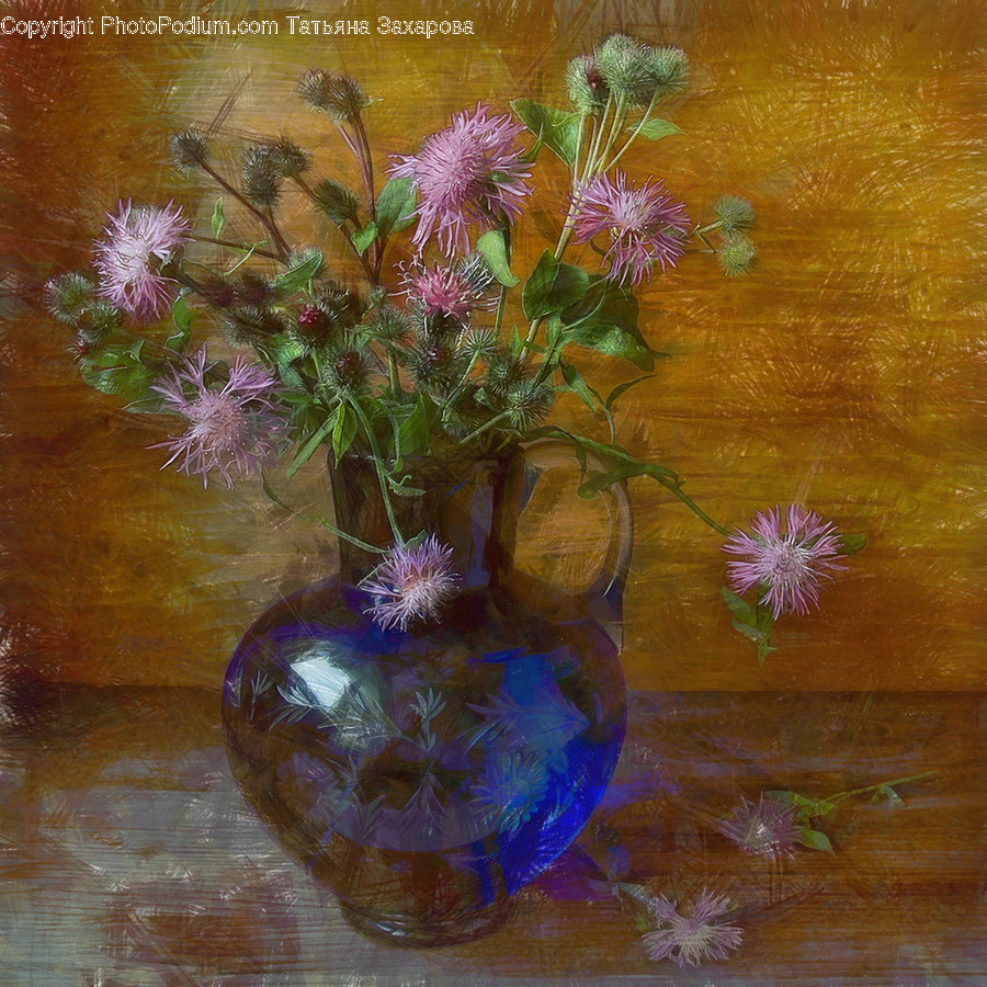 Painting, Art, Floral Design, Graphics, Pattern
