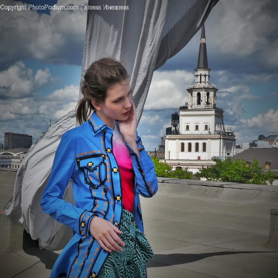 Apparel, Clothing, Steeple, Tower, Spire