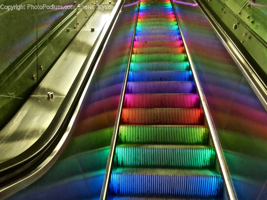 Handrail, Banister, Staircase, Lighting, Light