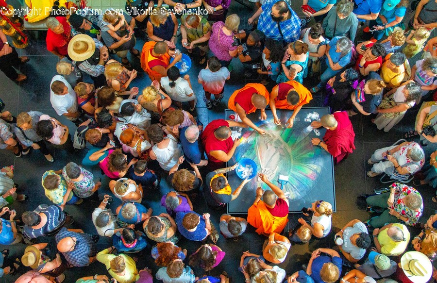 Crowd, Festival, Apparel, Clothing, Art