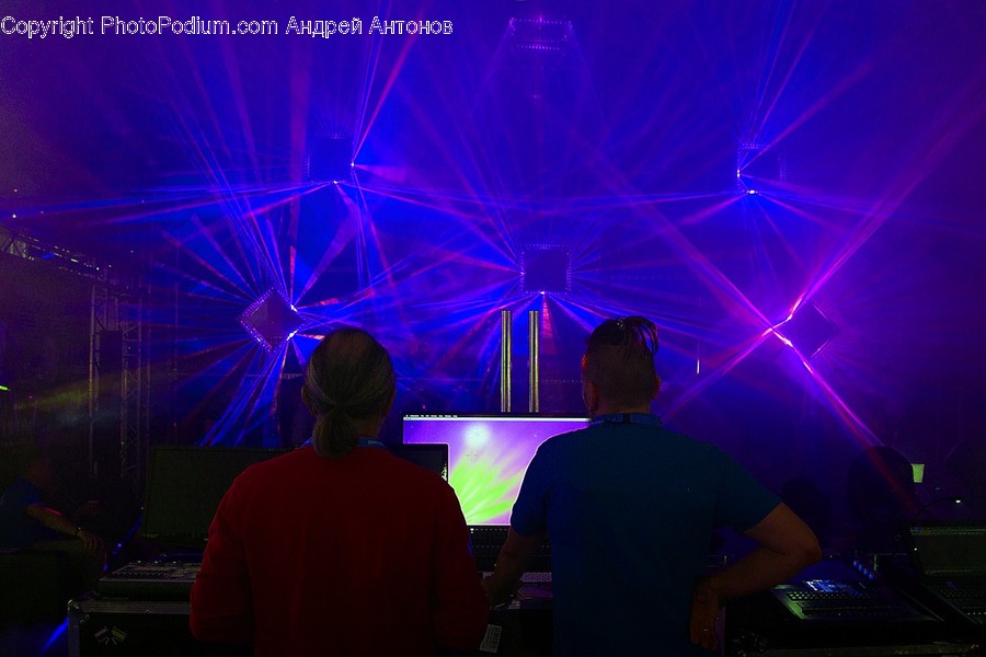 Person, Human, Club, Night Club, Light