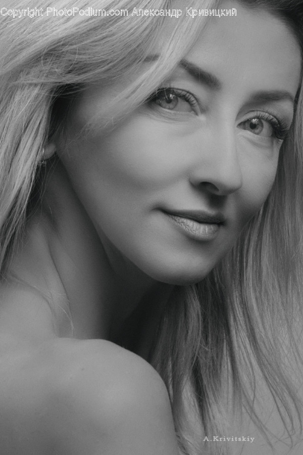Face, Human, Person, Female, Head