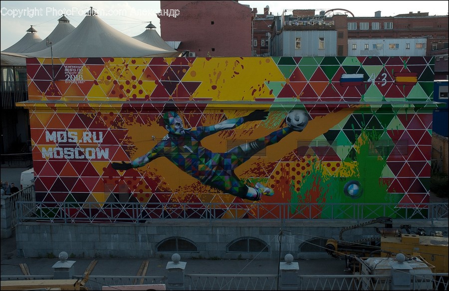 Painting, Mural, Art, Person, Human