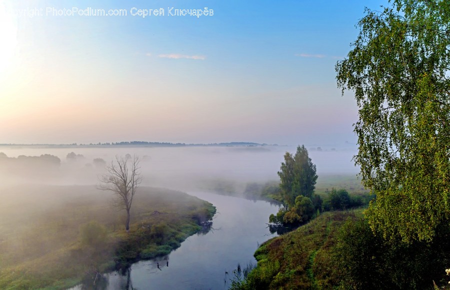 Nature, Outdoors, Weather, Fog, Mist